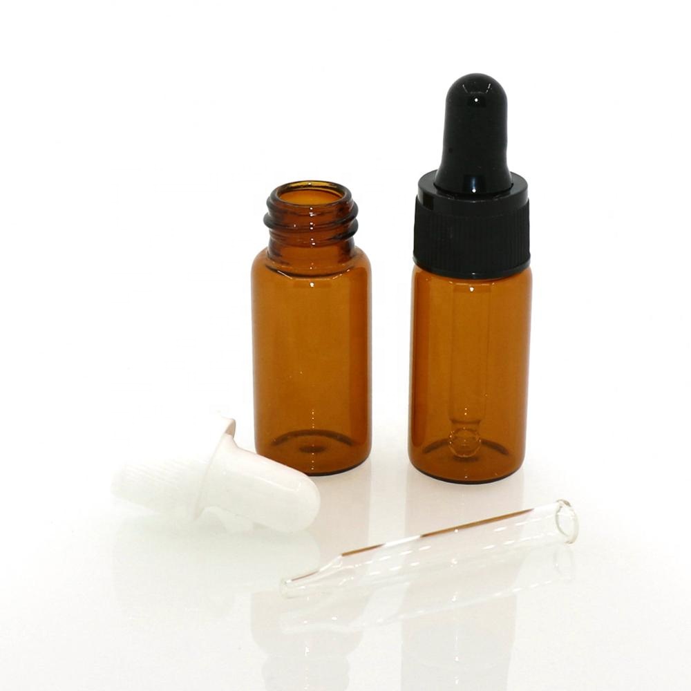 small 2ml 3ml 5ml 6ml 7ml 8ml 10ml 15ml 20ml 30ml clear amber tube dropper bottles for liquid/oil packaging with logo printing