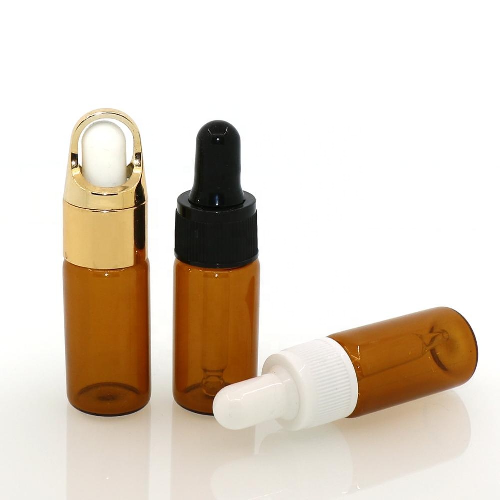 small 2ml 3ml 5ml 6ml 7ml 8ml 10ml 15ml 20ml 30ml clear amber tube dropper bottles for liquid/oil packaging with logo printing