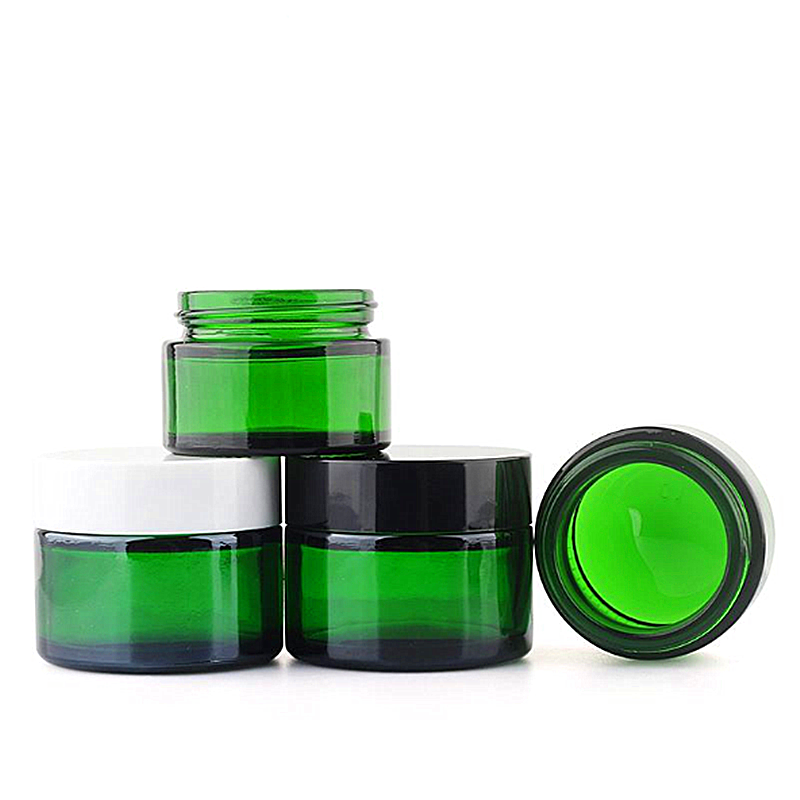 small 8 oz 100ml glass cosmetic jar cosmetics jars glass 250 ml one ounce cosmetics glass jar