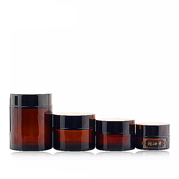 small 8 oz 100ml glass cosmetic jar cosmetics jars glass 250 ml one ounce cosmetics glass jar