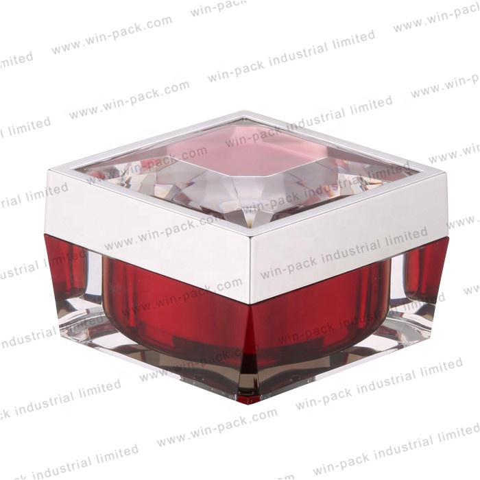 small acrylic cream jar 15g 30g 50g cosmetics cream empty jar