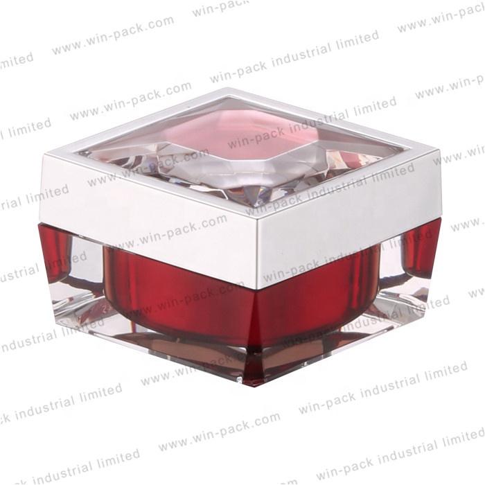 small acrylic cream jar 15g 30g 50g cosmetics cream empty jar