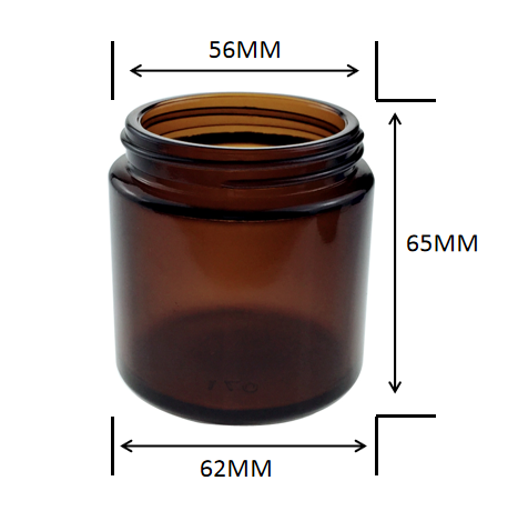 small packaging 4 oz Round Customized Painted amber Candle Glass Jars For Candle Making