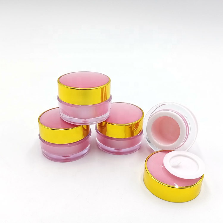 small plastic jar cosmetic cream container acrylic 5g 10g 15g luxury cosmetic jars and bottles eye cream cosmetics cream empty