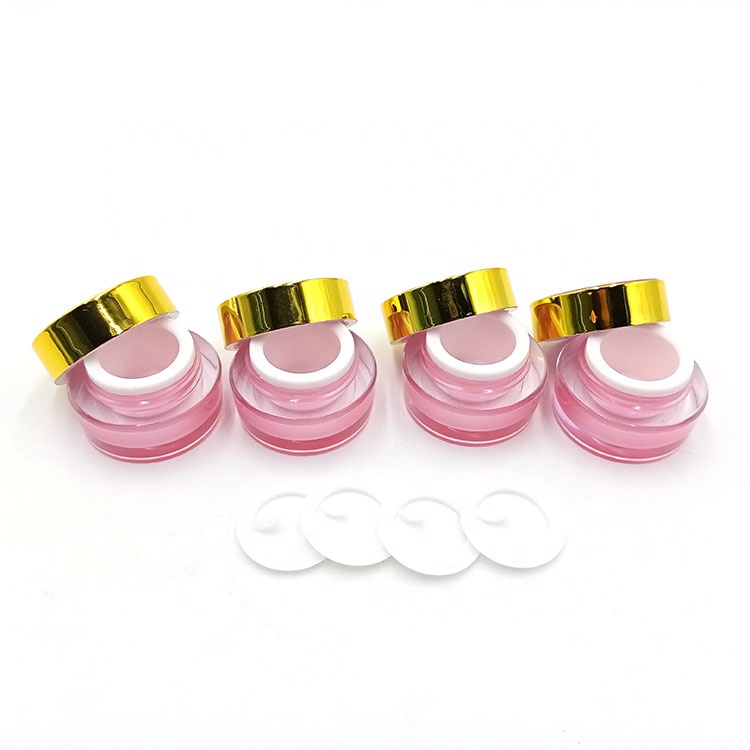 small plastic jar cosmetic cream container acrylic 5g 10g 15g luxury cosmetic jars and bottles eye cream cosmetics cream empty