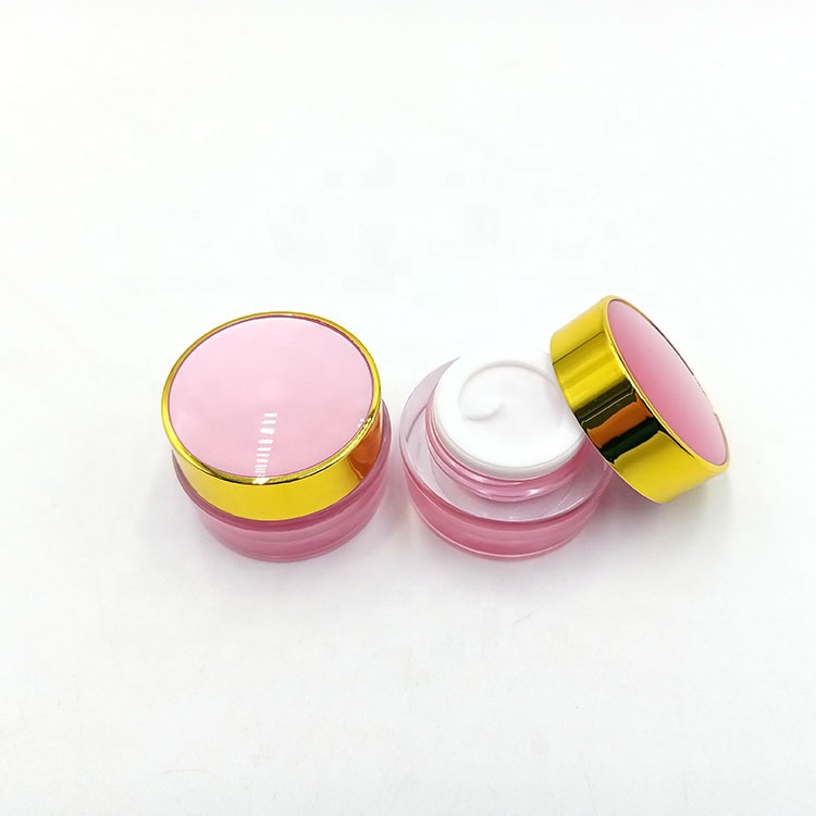 small plastic jar cosmetic cream container acrylic 5g 10g 15g luxury cosmetic jars and bottles eye cream cosmetics cream empty