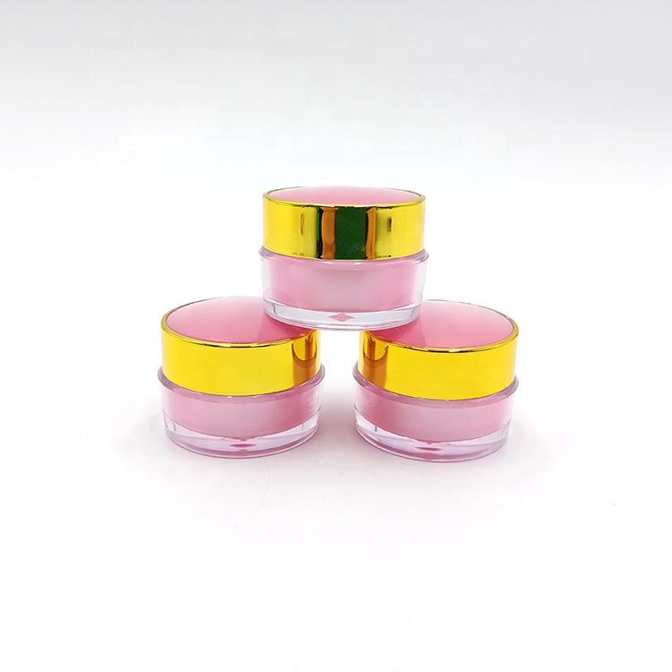 small plastic jar cosmetic cream container acrylic 5g 10g 15g luxury cosmetic jars and bottles eye cream cosmetics cream empty