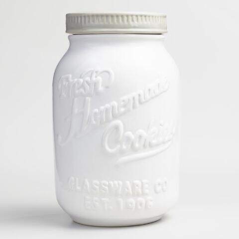 small round custom mini ceramic kitchen mason storage bottles stash sealed container jar with lids cover manufacturers