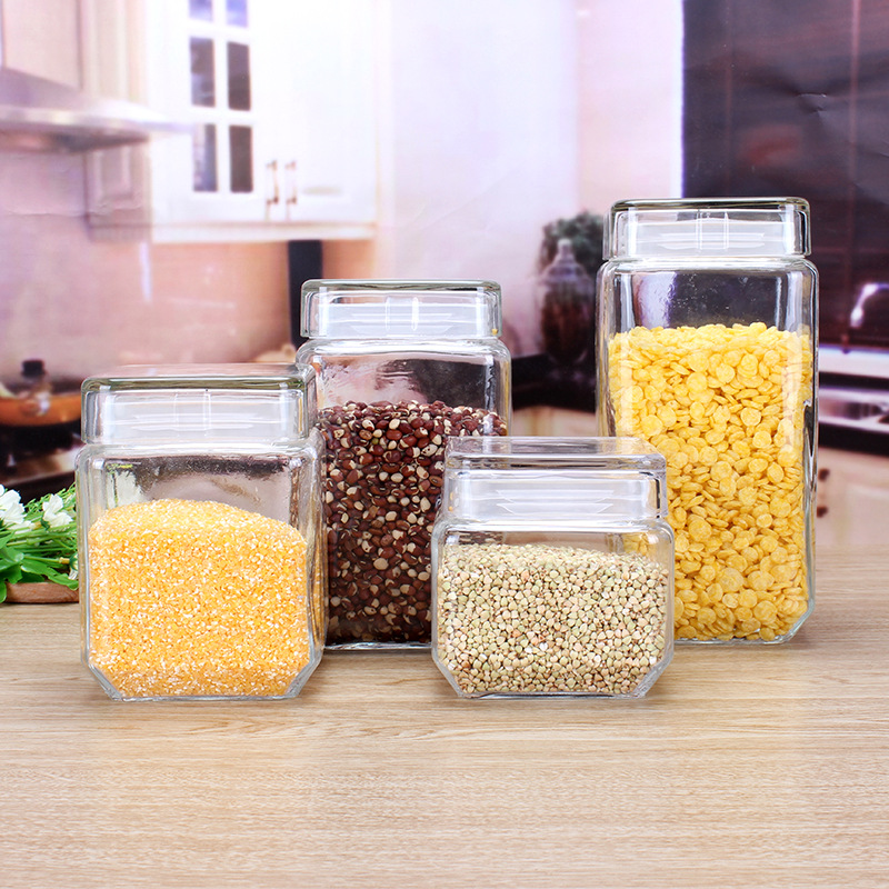 small round custom mini ceramic kitchen mason storage bottles stash sealed container jar with lids cover manufacturers