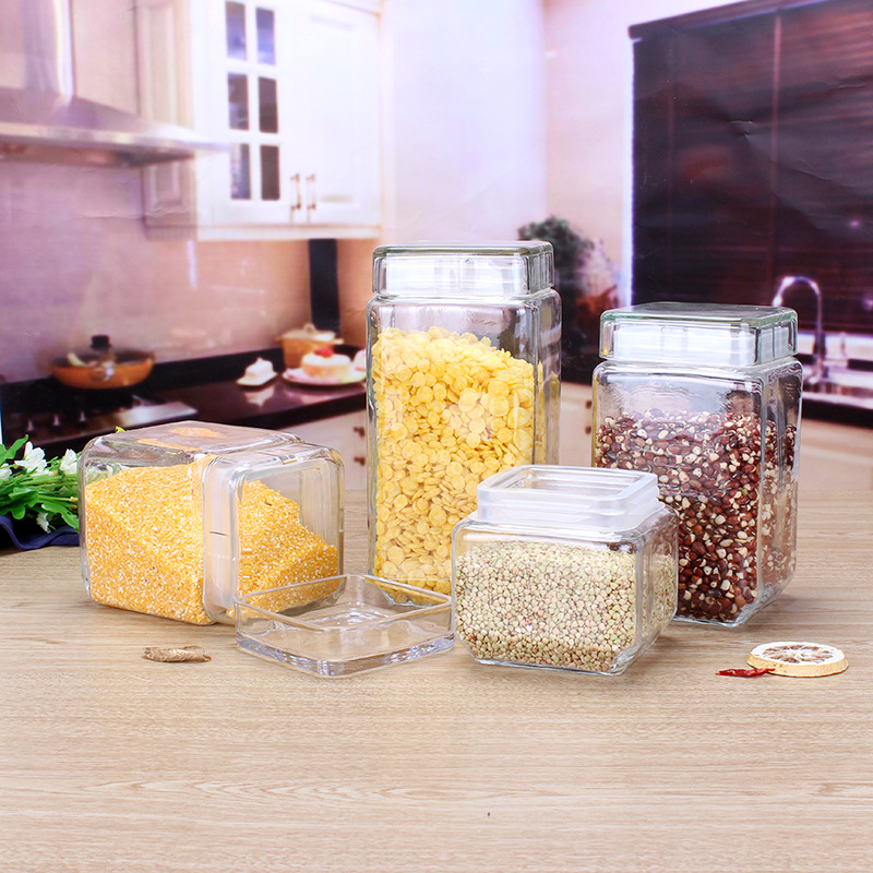 small round custom mini ceramic kitchen mason storage bottles stash sealed container jar with lids cover manufacturers