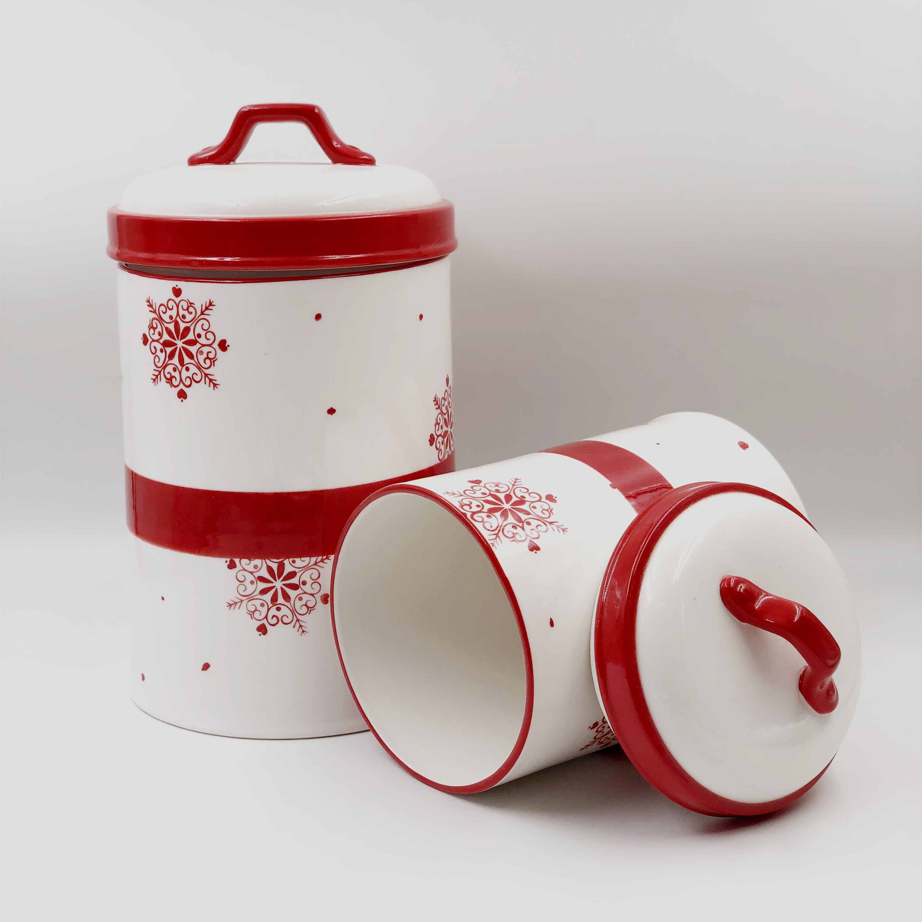 small round custom mini ceramic kitchen storage bottles sealed container jar with lids cover manufacturers