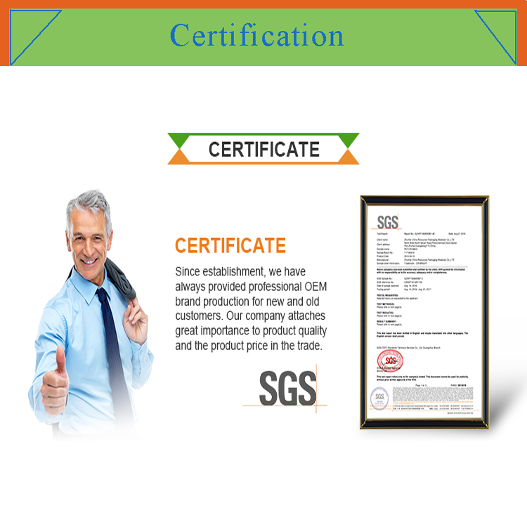 small size 60g PET clear plastic containers cream jar with black lid