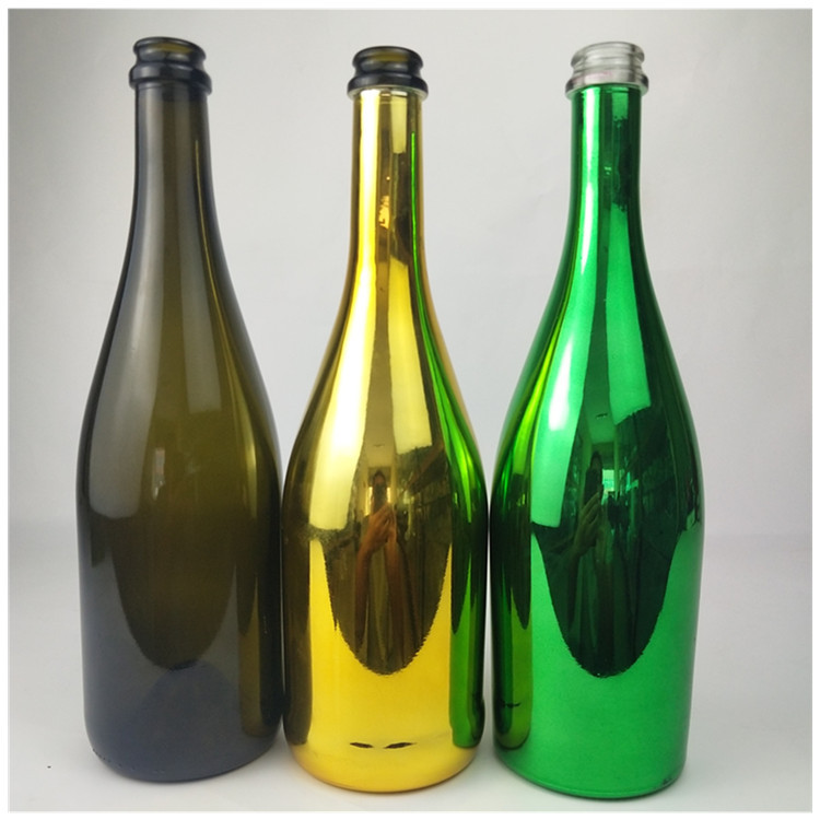 sparkling wine bottle electroplated champagne bottle wine bottle