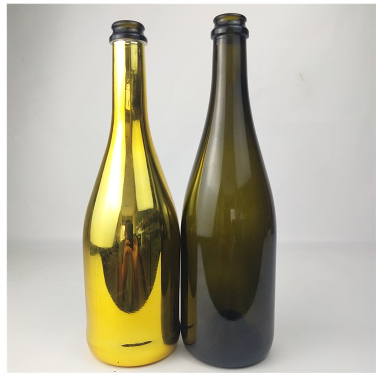 sparkling wine bottle electroplated champagne bottle wine bottle