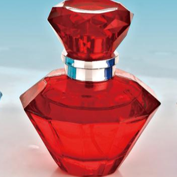 special design luxurious glass material shampoo bottles diamond shaped perfume bottle