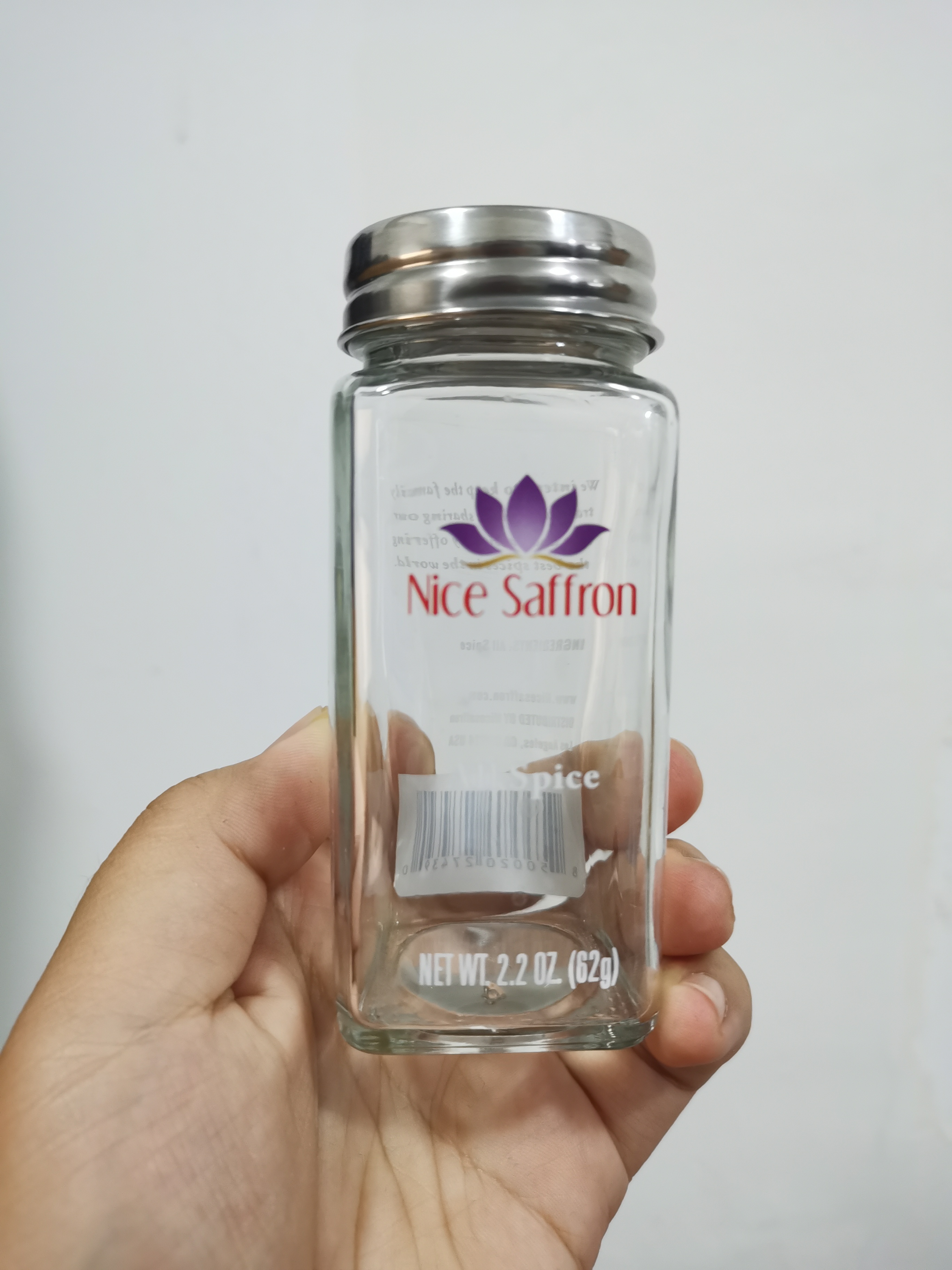 spice jar sticker