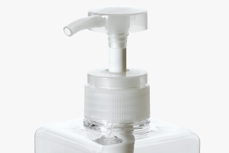 square glass 250ml 450ml hand pump foam soap bottle