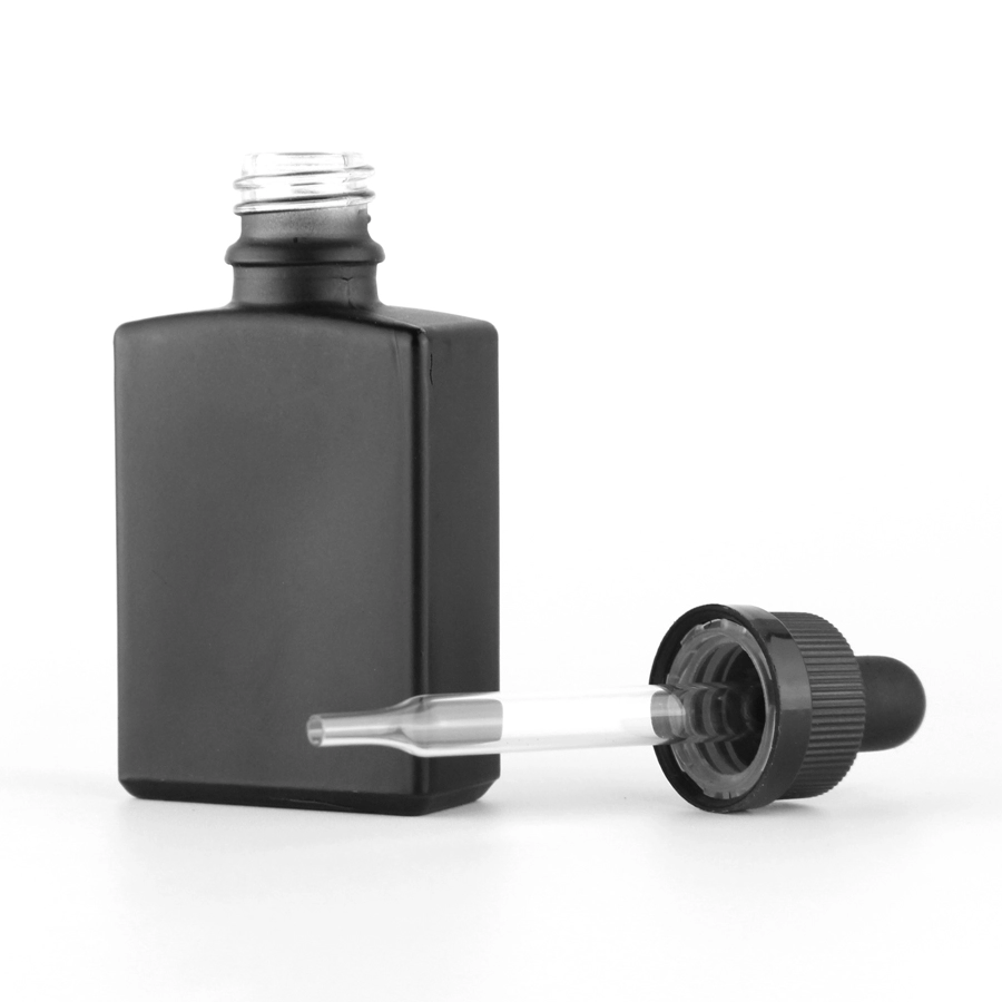 square glass dropper bottle 30ml for e juice