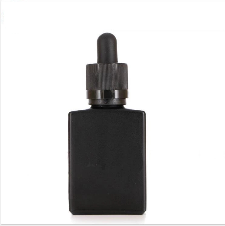 square glass dropper bottle 30ml for e juice