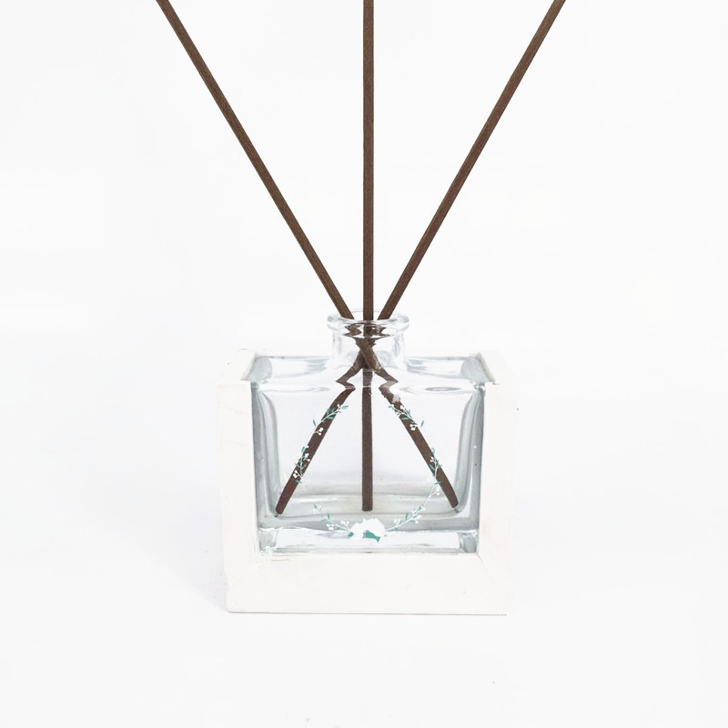 square reed diffuser bottle amber glass diffuser bottle fragrance diffuser bottle