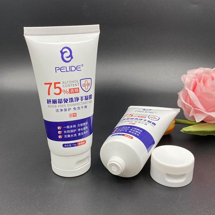 squeeze tube packaging plastic Cosmetics cream tube OEM custom hand sanitizer empty bottle