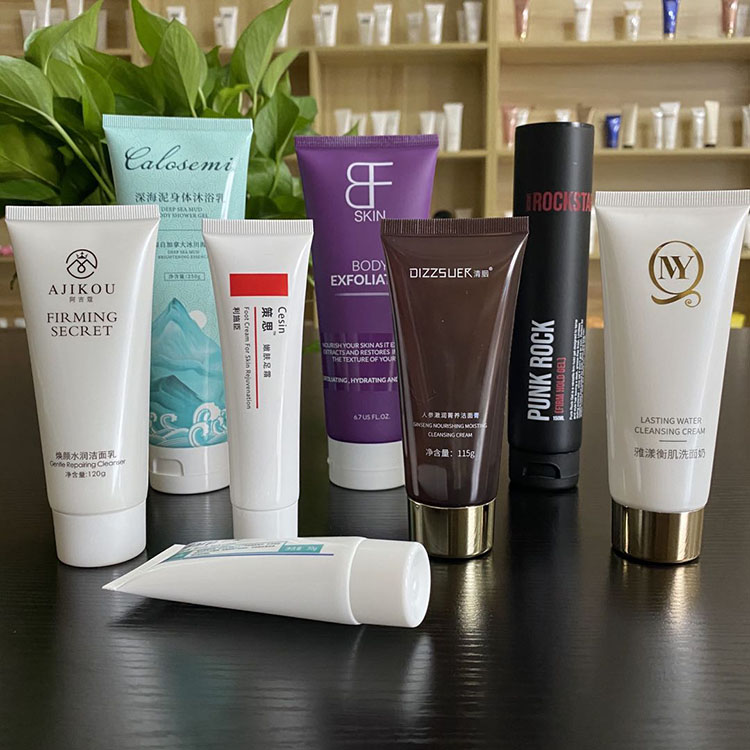 squeeze tube packaging plastic Cosmetics cream tube OEM custom hand sanitizer empty bottle