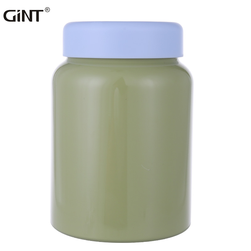 stainless steel lunch jar 2020 Insulated food soup jar Customized color Double Wall with lid lunch flask 304portable