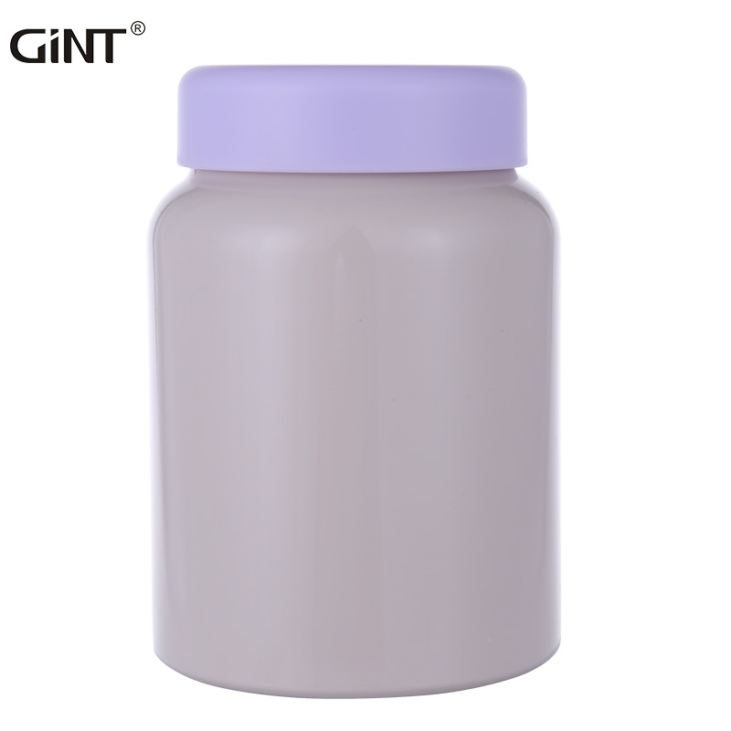 stainless steel lunch jar 2020 Insulated food soup jar Customized color Double Wall with lid lunch flask 304portable