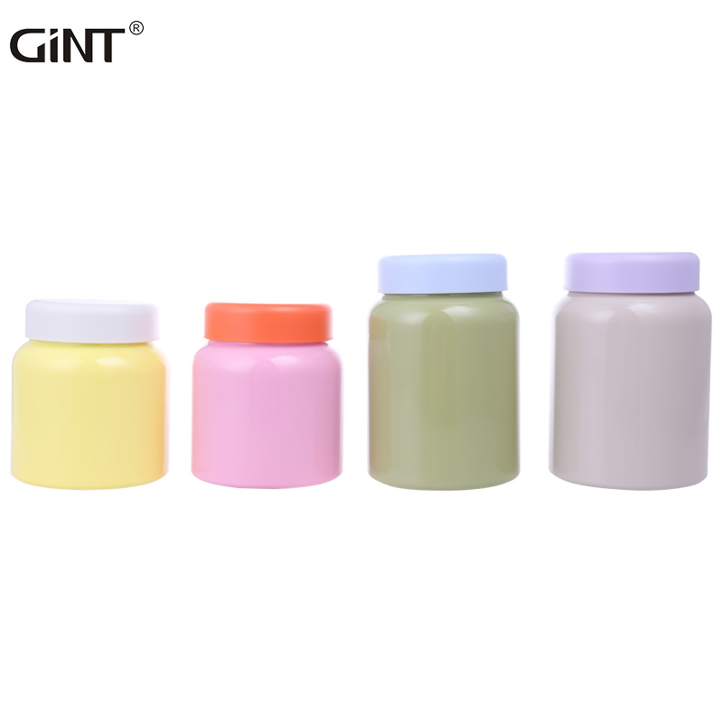 stainless steel lunch jar 2020 Insulated food soup jar Customized color Double Wall with lid lunch flask 304portable