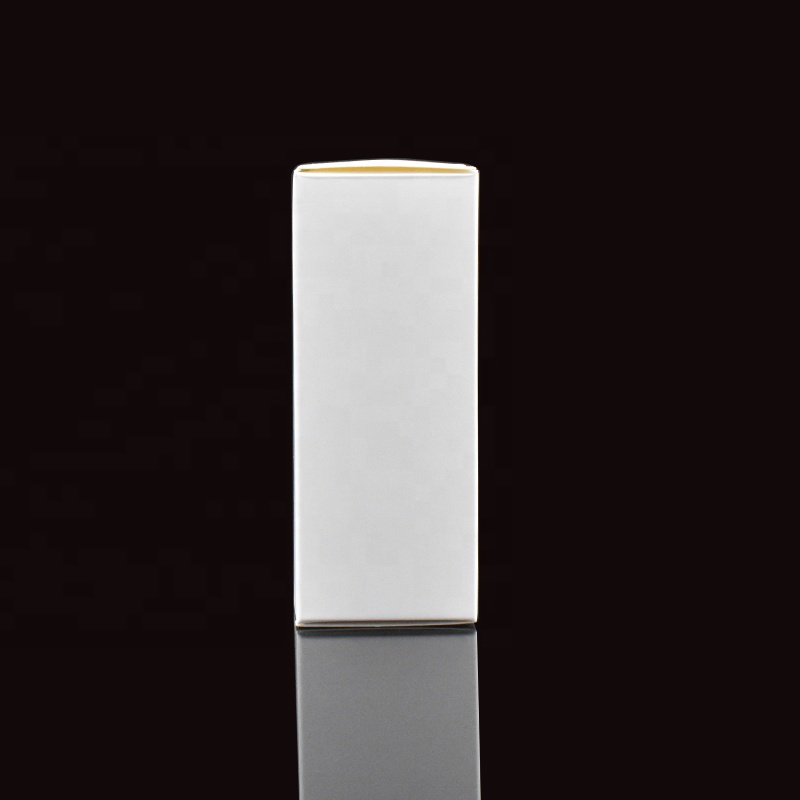 stock cosmetic package matte clear essential oil 30ml glass dropper bottle with white packing box for promotion