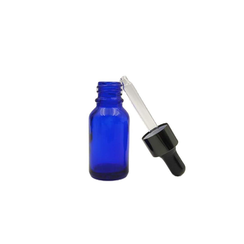 stock now free samples 5ml blue essential oil bottles with glass dropper