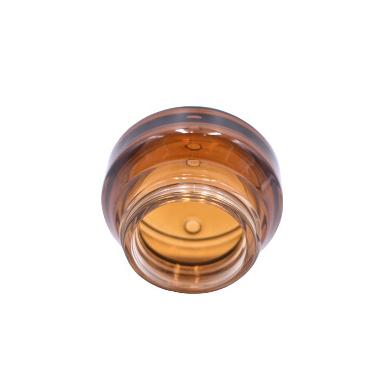 stock products best quality beauty fancy travel size cosmetics packing inclined 15ml glass jar for cream