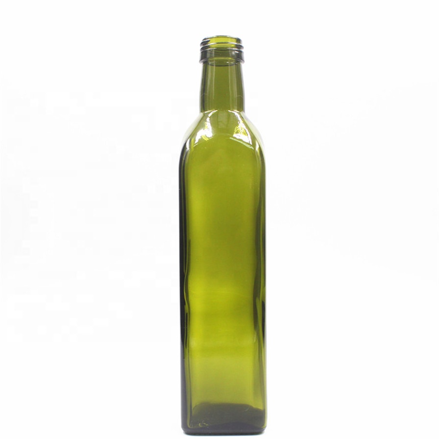 stocked 100 ml 250 ml 375 ml 500 ml 750 ml 1000 ml dark green brown clear color round square glass olive oil bottles