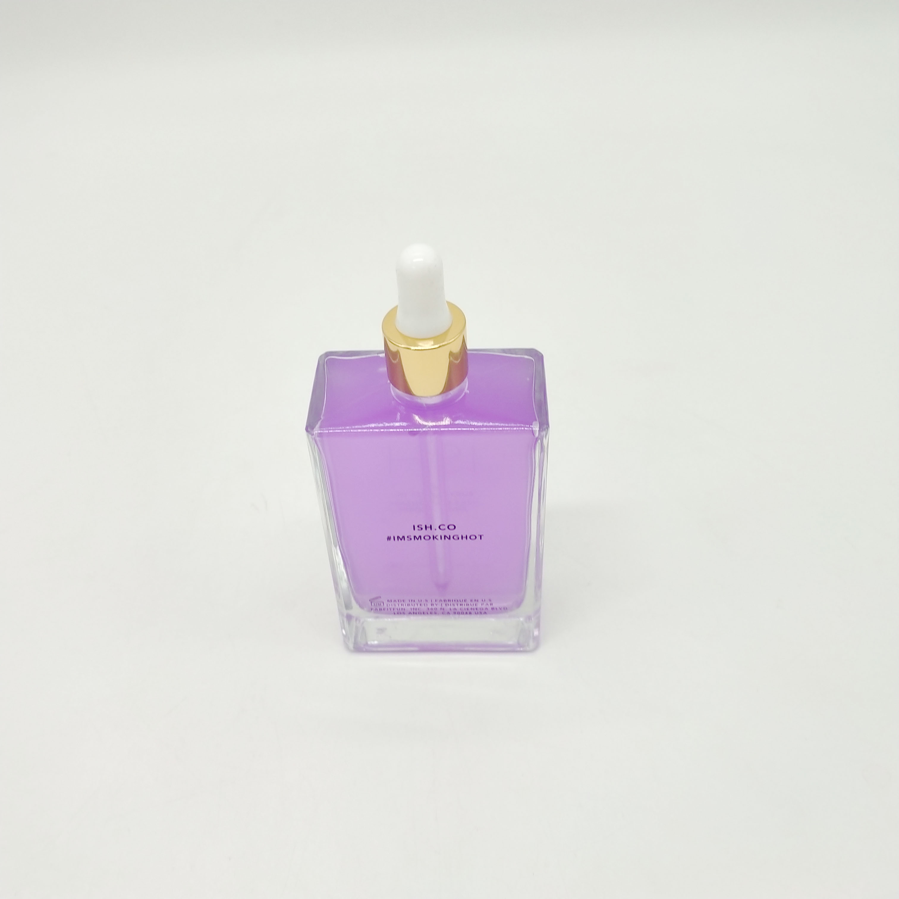 stocked flat square 100ml rectangular glass eliquid dropper bottle