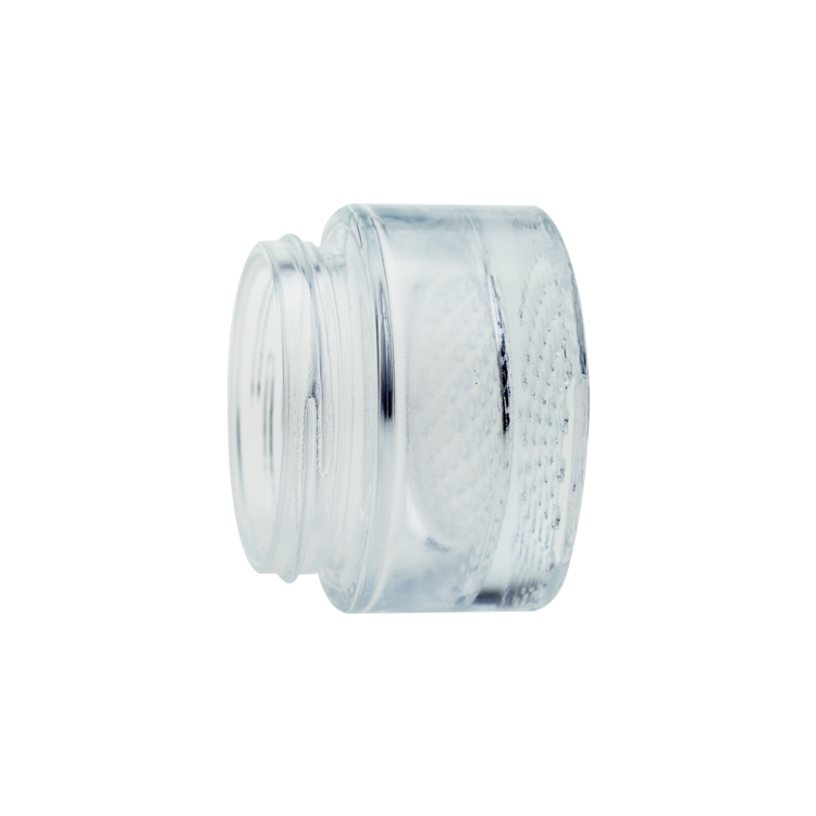 stocks 50g glass cream jar clear cosmetic jars