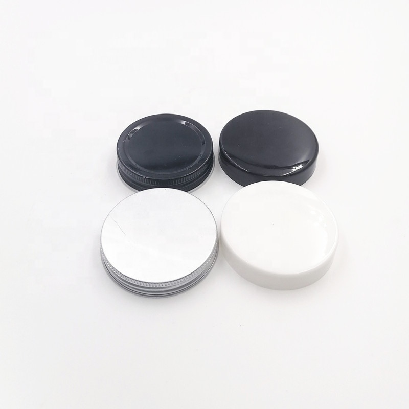 storage care weeds herbs 120ml face mist matte cream bottle 60ml frost glass jar black white smooth plastic silver aluminum lid