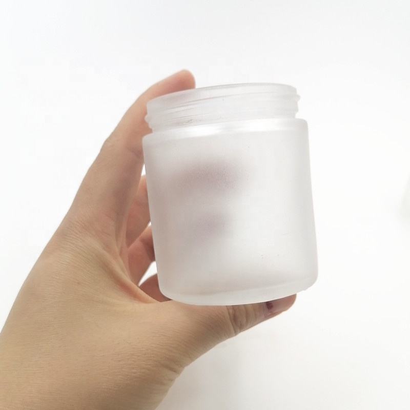 storage care weeds herbs 120ml face mist matte cream bottle 60ml frost glass jar black white smooth plastic silver aluminum lid