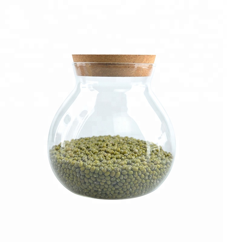 storage jar with cork lid airtight glass storage jar unique storage jar
