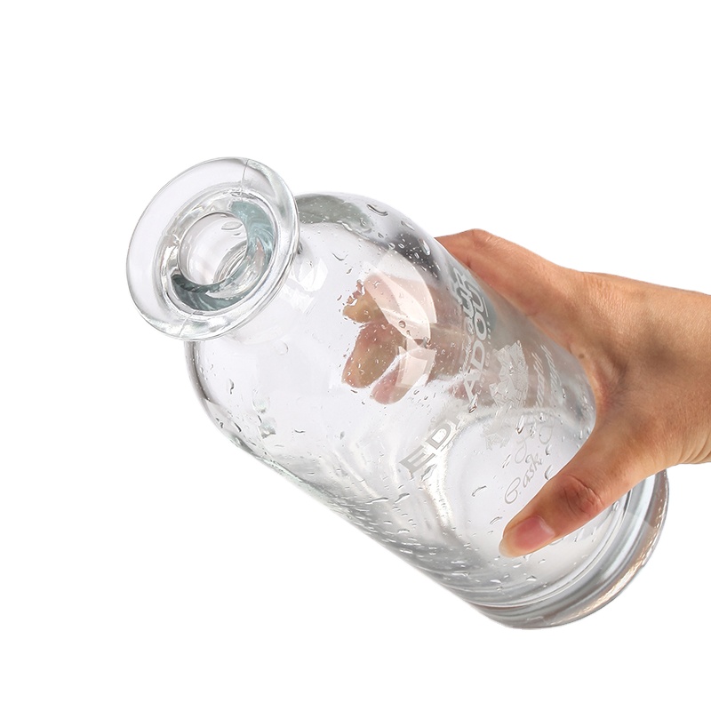 super flint empty gin vodka rum liquor glass bottle 700ml with cork stopper