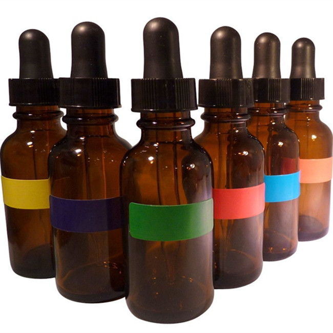 supplier sale 4 oz Clear Boston Round with Black Glass Dropper 120 ml Essential Oil Glass Bottle