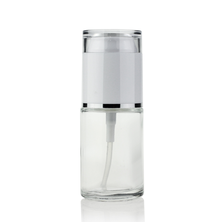 supply 30ml 40ml 50ml 60ml 80ml 120ml cream serum acrylic bottle with pump