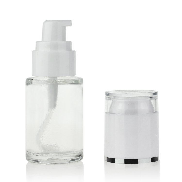 supply 30ml 40ml 50ml 60ml 80ml 120ml cream serum acrylic bottle with pump