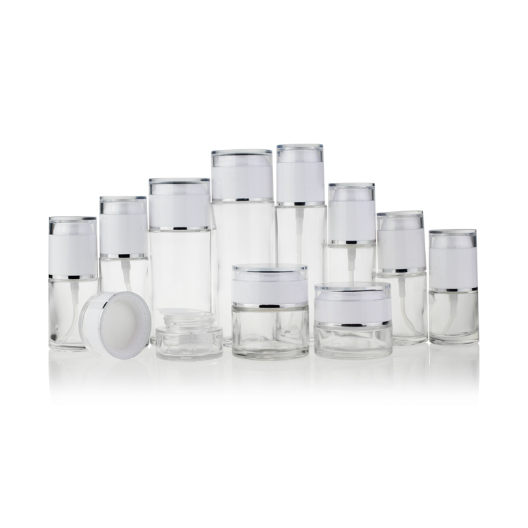 supply 30ml 40ml 50ml 60ml 80ml 120ml cream serum acrylic bottle with pump