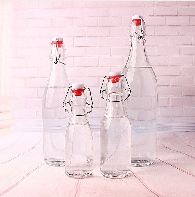 swing top glass bottles 150ml 250ml 500ml 1000ml