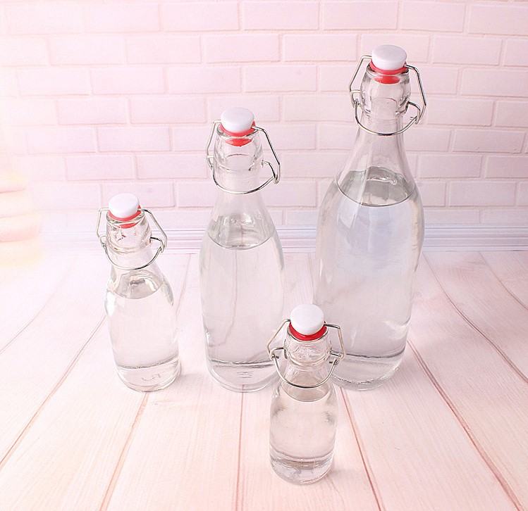 swing top glass bottles 150ml 250ml 500ml 1000ml