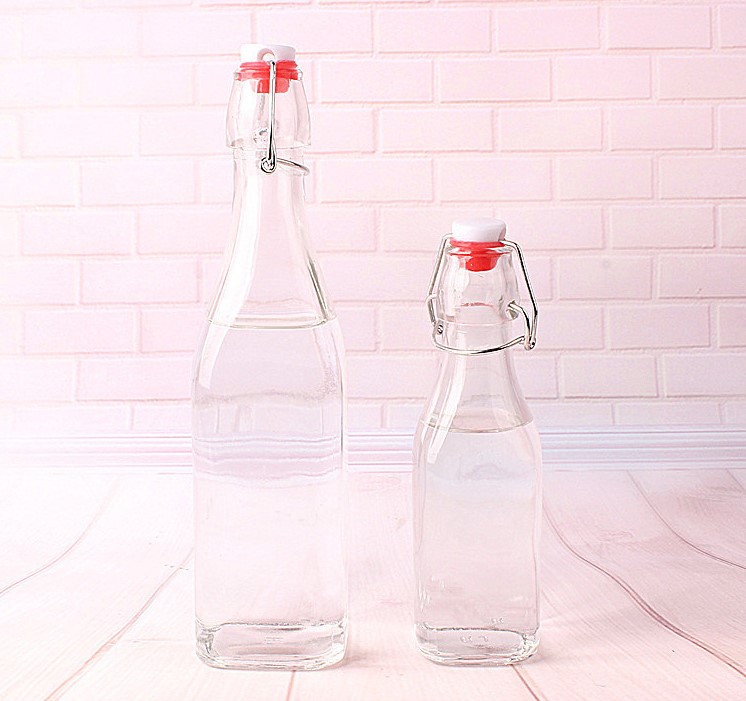swing top glass bottles 150ml 250ml 500ml 1000ml