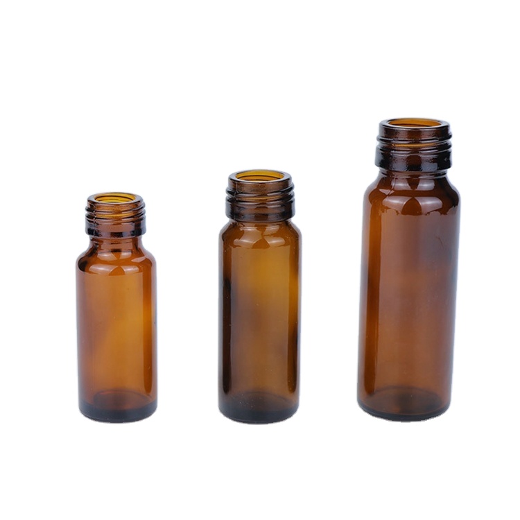 syrub packaging 20ml 30ml 50ml oral liquid amber glass bottle with aluminum tamper proof screw caps