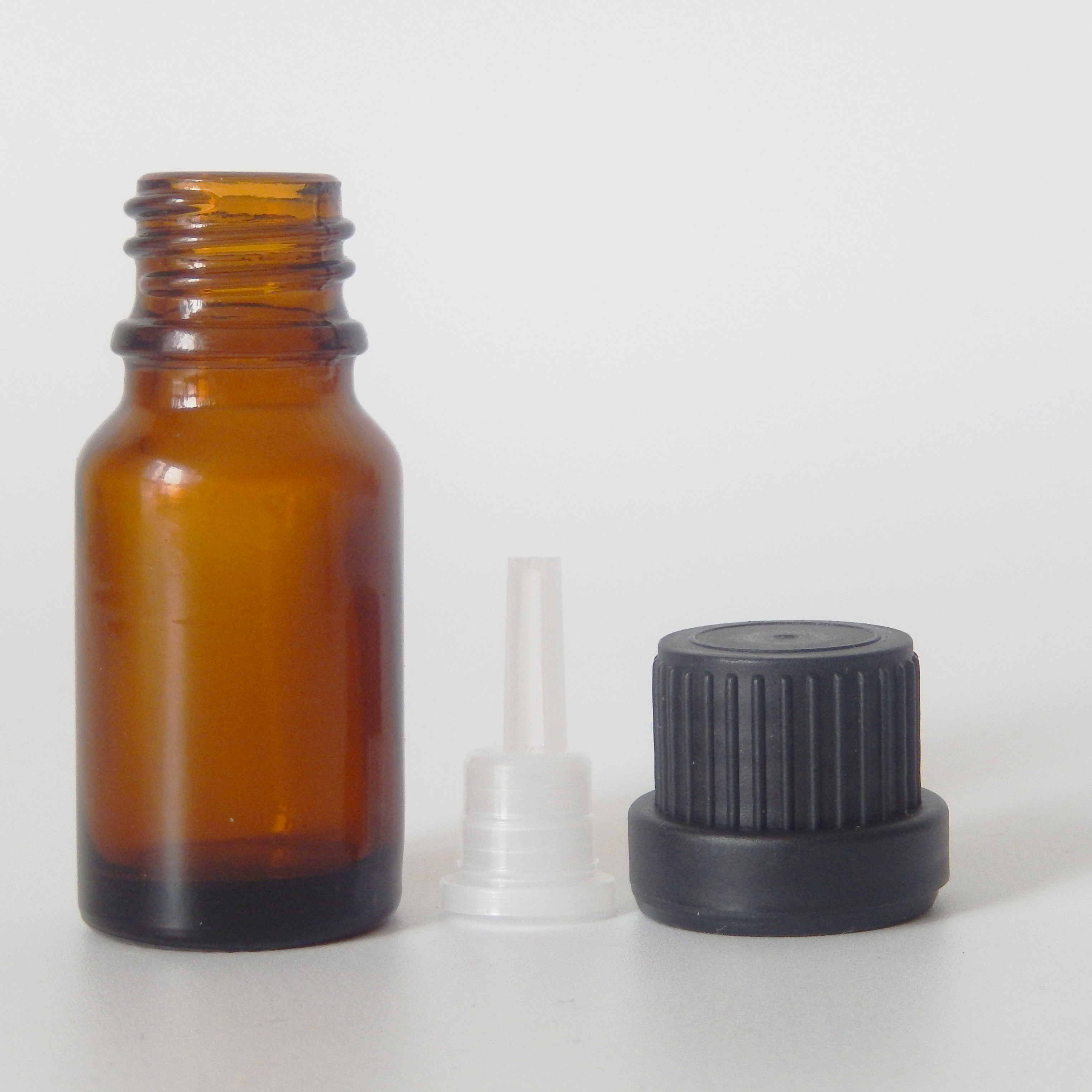 tamper evident screw euro cap 10ml brown bottle amber glass 10 ml essential oil dropper bottle for cosmetic