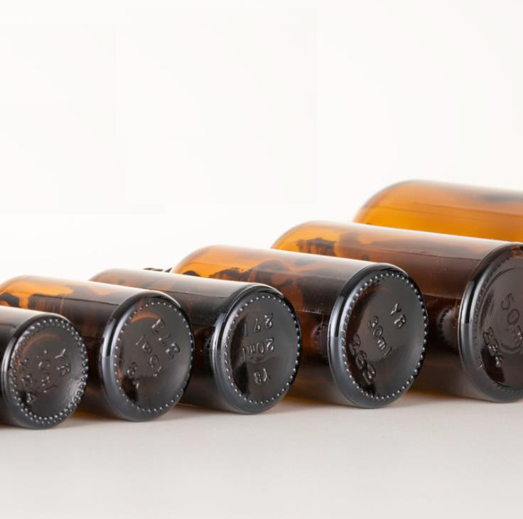 tamper evident screw euro cap 10ml brown bottle amber glass 10 ml essential oil dropper bottle for cosmetic