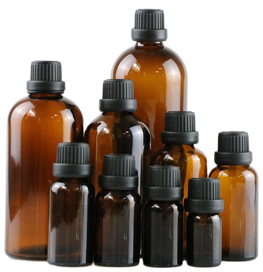 tamper proof 5ml 10ml 15ml 20ml 30ml amber glass essential oil bottle with euro dropper cap and insert